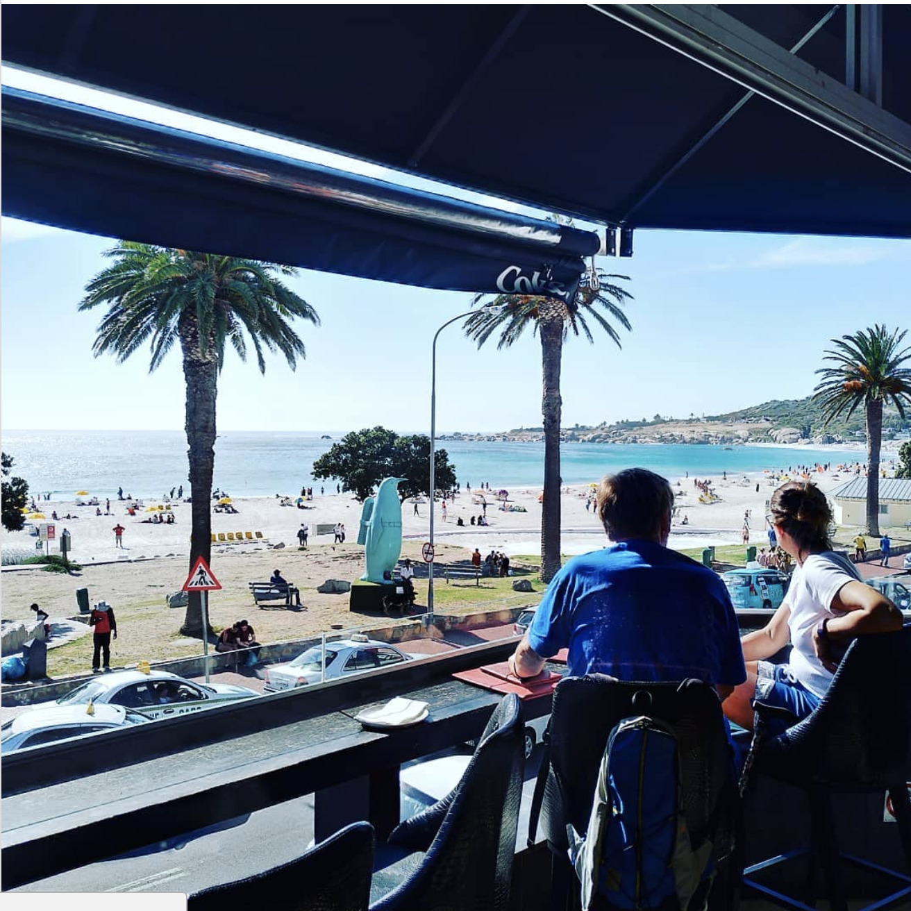 Recommendation: <a href="https://www.citysightseeing.co.za/en/cape-town/camps-bay">Camps Bay</a> (stop 8)