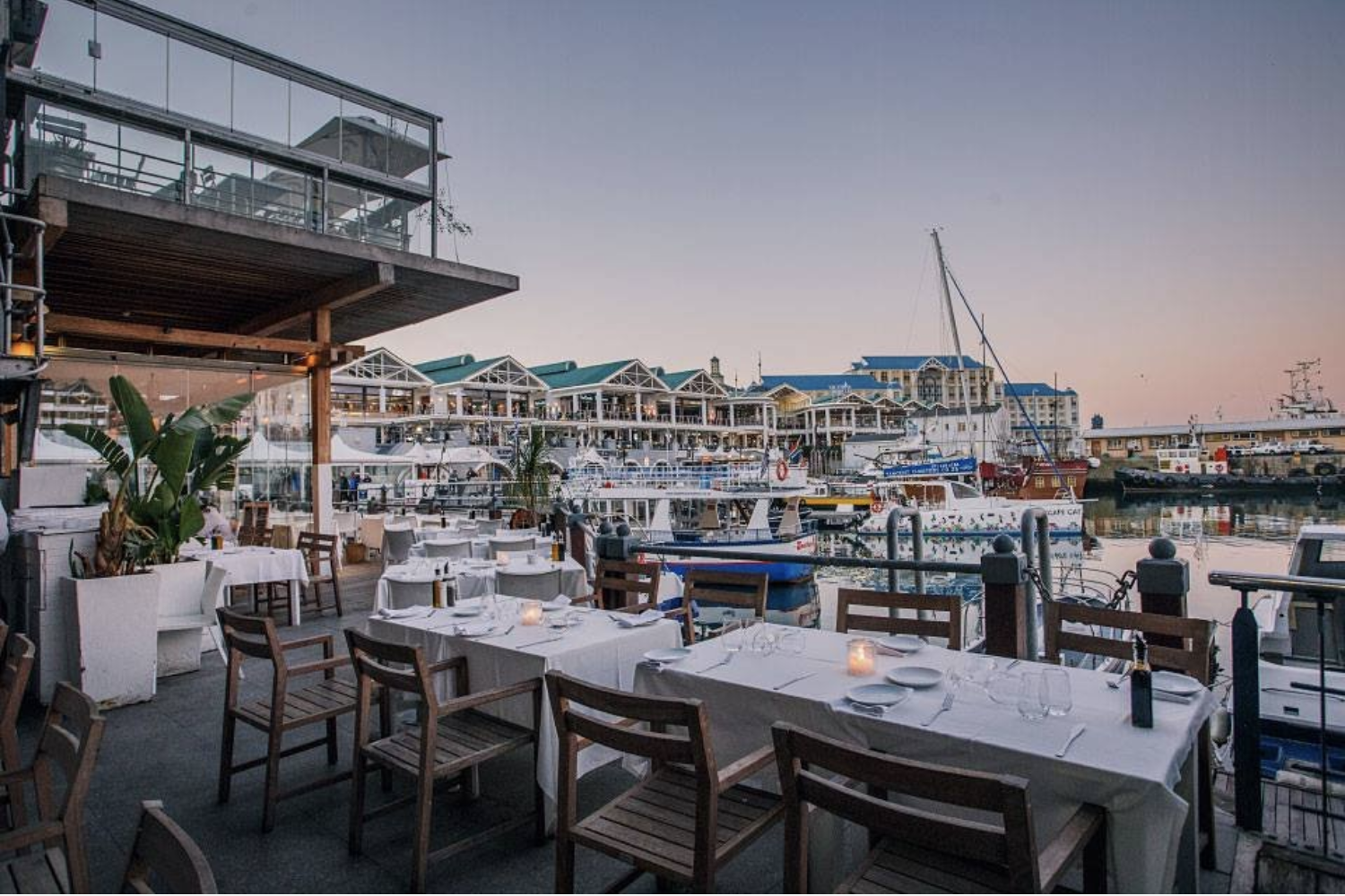 Recommendation: <a href="http://www.harbourhouse.co.za/">Harbour House</a>, V&amp;amp;A Waterfront
