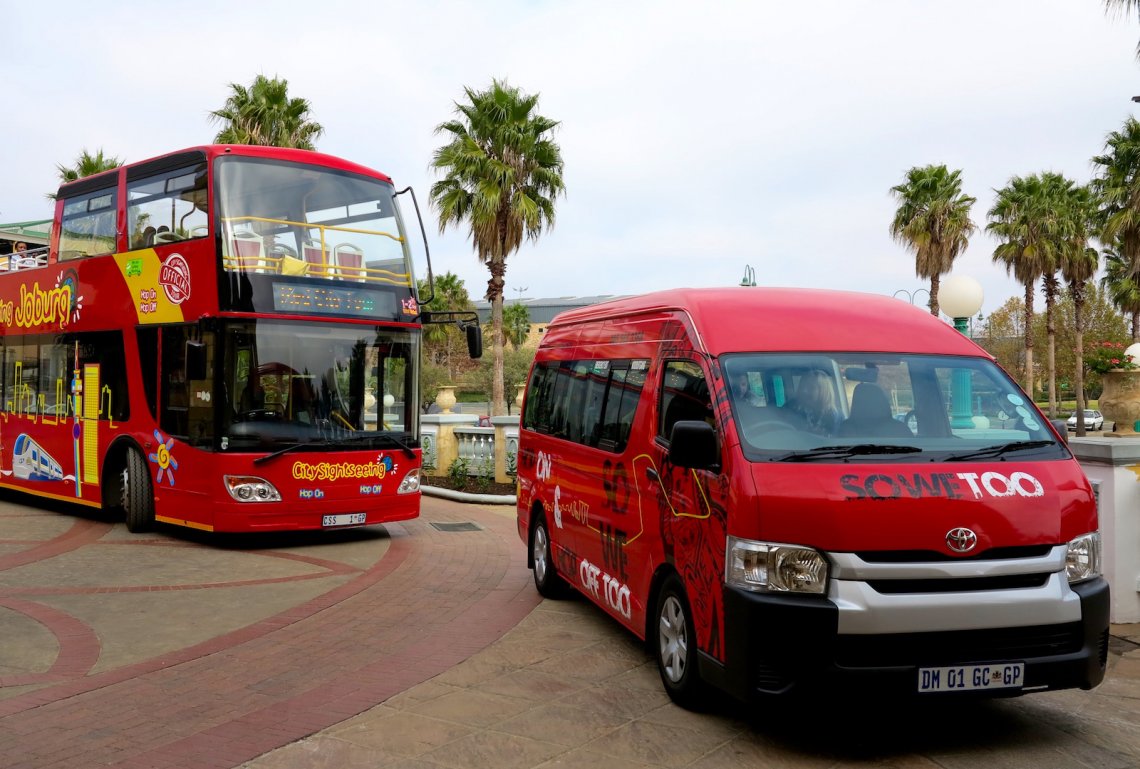 Gogo(s) on Tour on Joburg's red bus